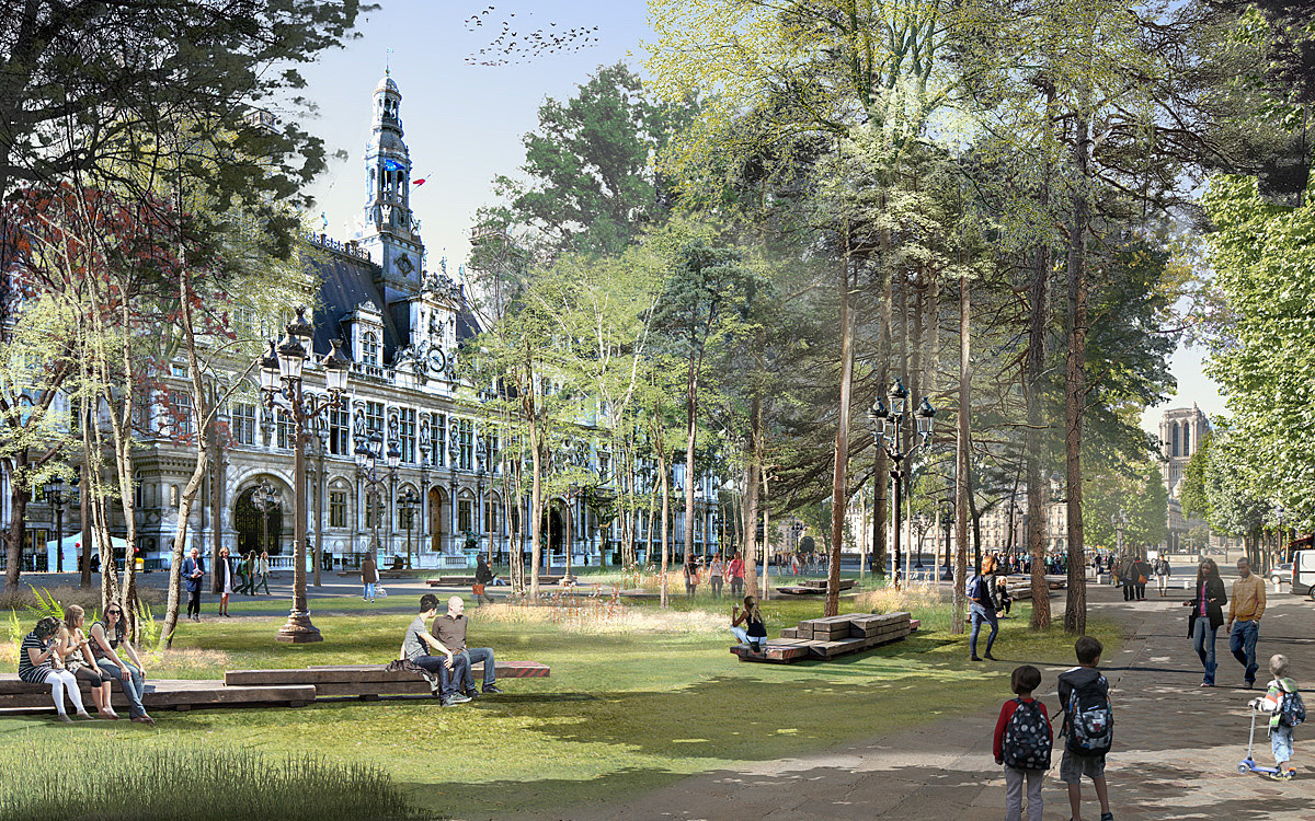 Urban Forests In Paris Two Projects Gave Up By Anne Hidalgo Three New Sites Presented Sortiraparis Com