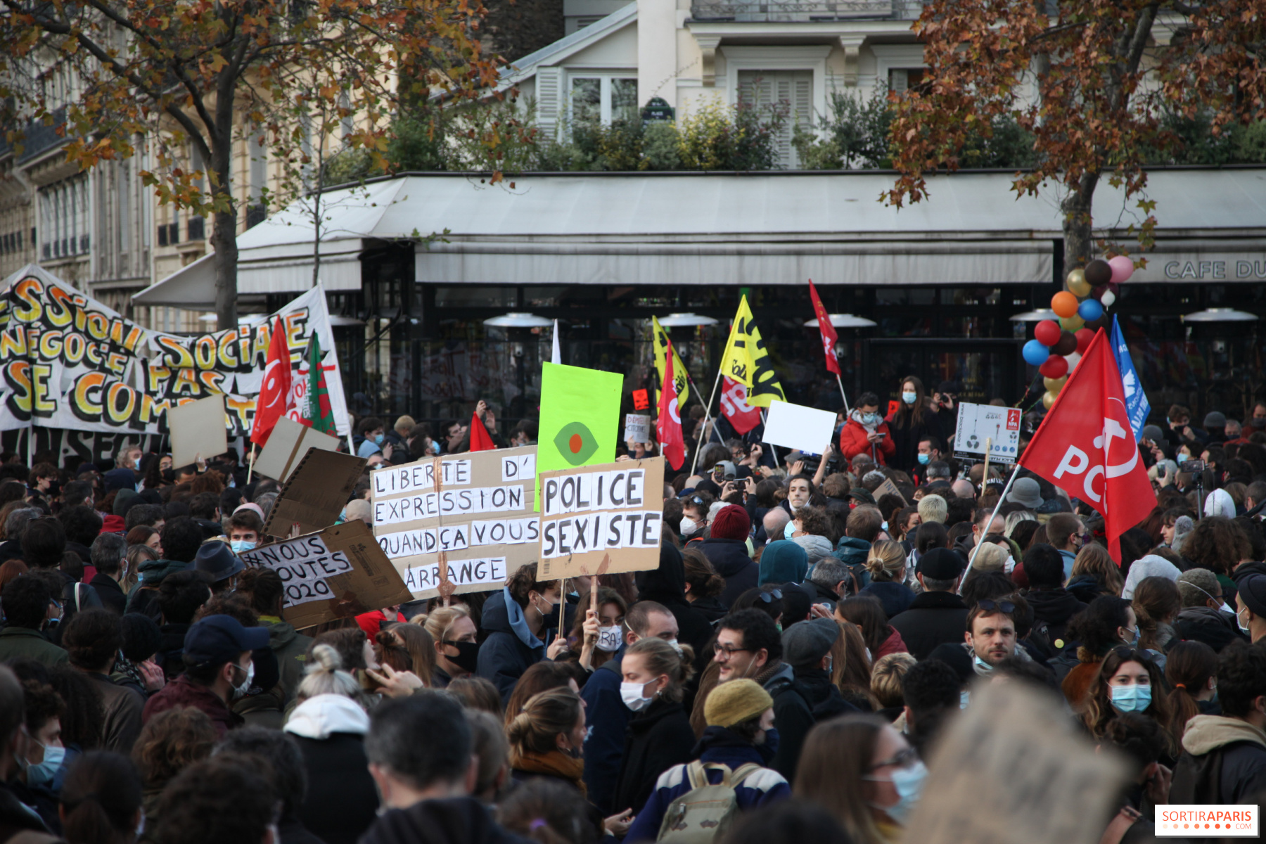 Manifestation à Paris ce samedi 12 décembre : la coordination Stop Loi  Sécurité Globale s'abstient - Sortiraparis.com