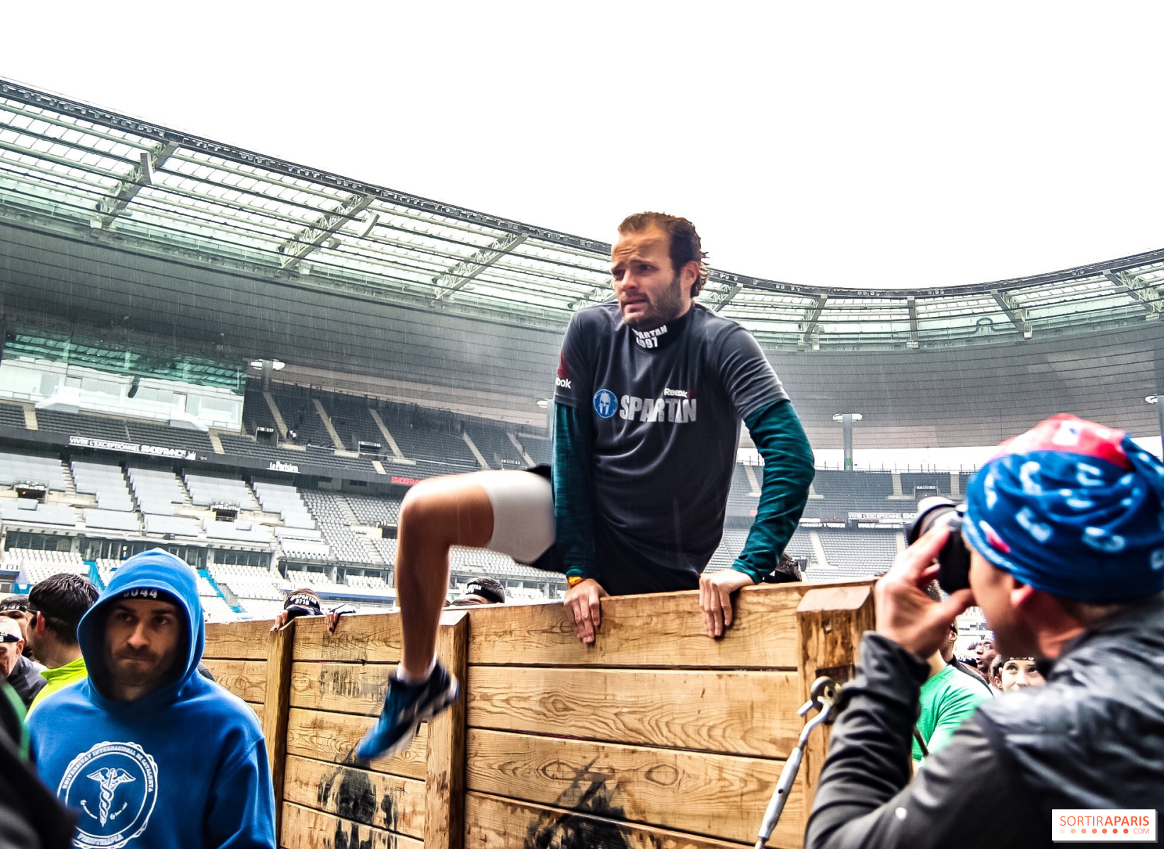 La Spartan Stadium Paris Stade De France Sous La Neige Sortiraparis Com