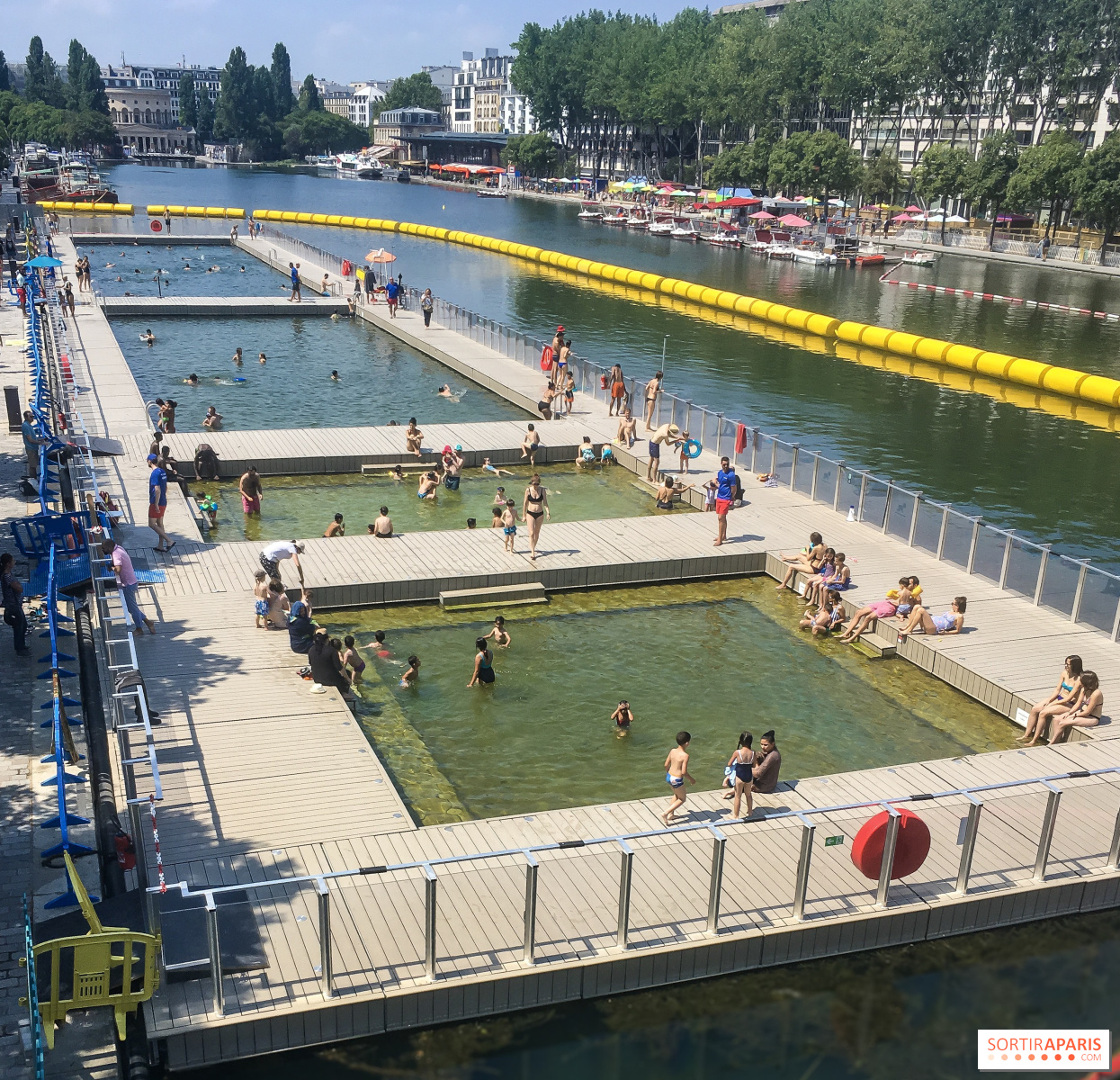 Swimming and Beach Areas in Paris and Ile-de-France this summer ...