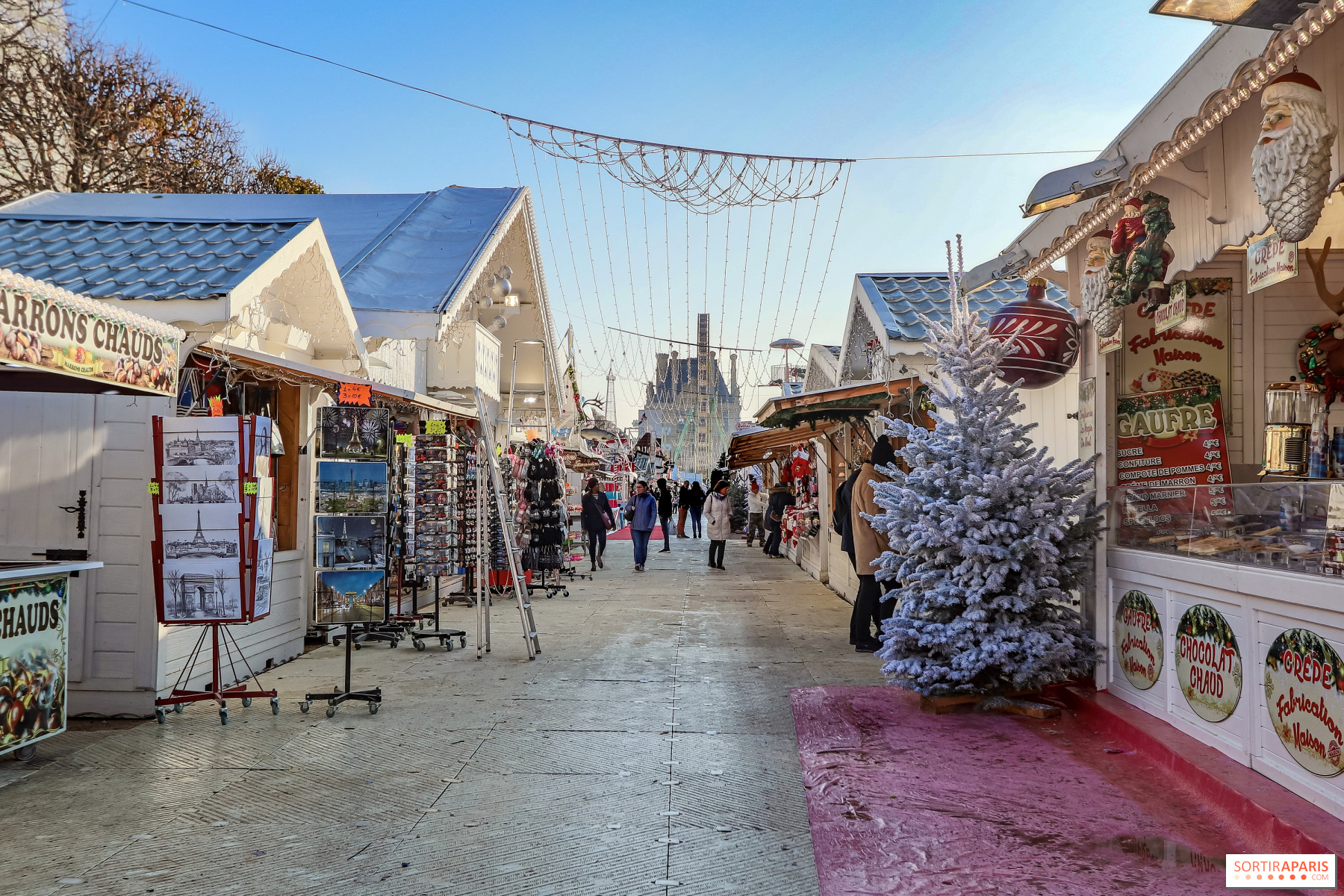 Tuileries garden Christmas Market 2019