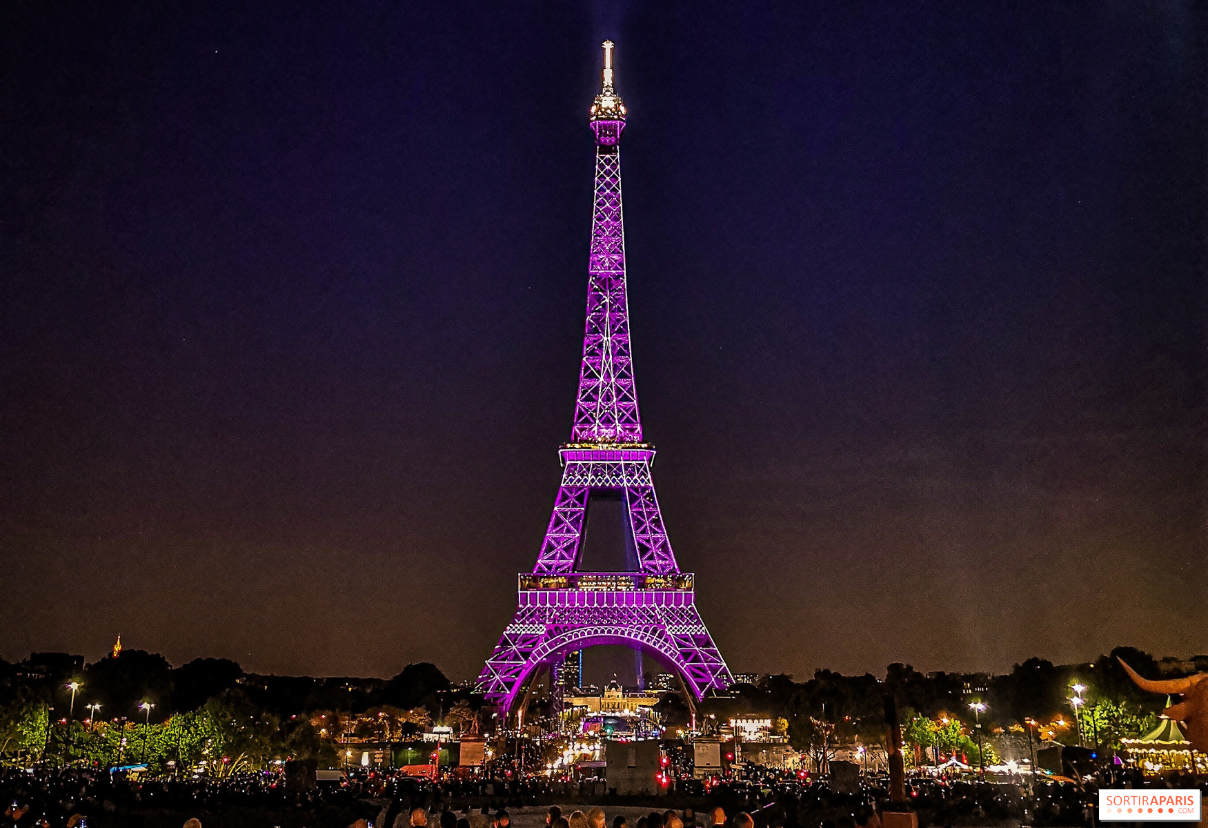 Pink October 2020 The Eiffel Tower Will Be Pink This Thursday October 1 Sortiraparis Com