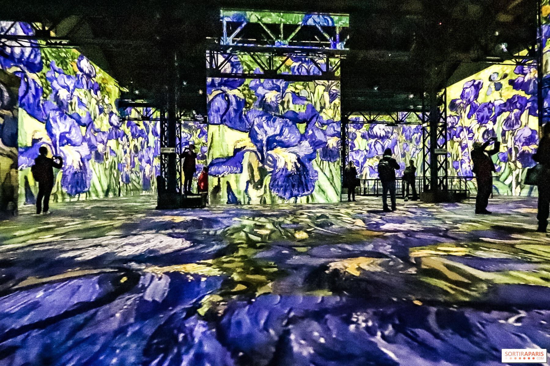 Van Gogh, La Nuit Etoilée: the immersive exhibition at Paris Atelier des  Lumières, extra time - Sortiraparis.com