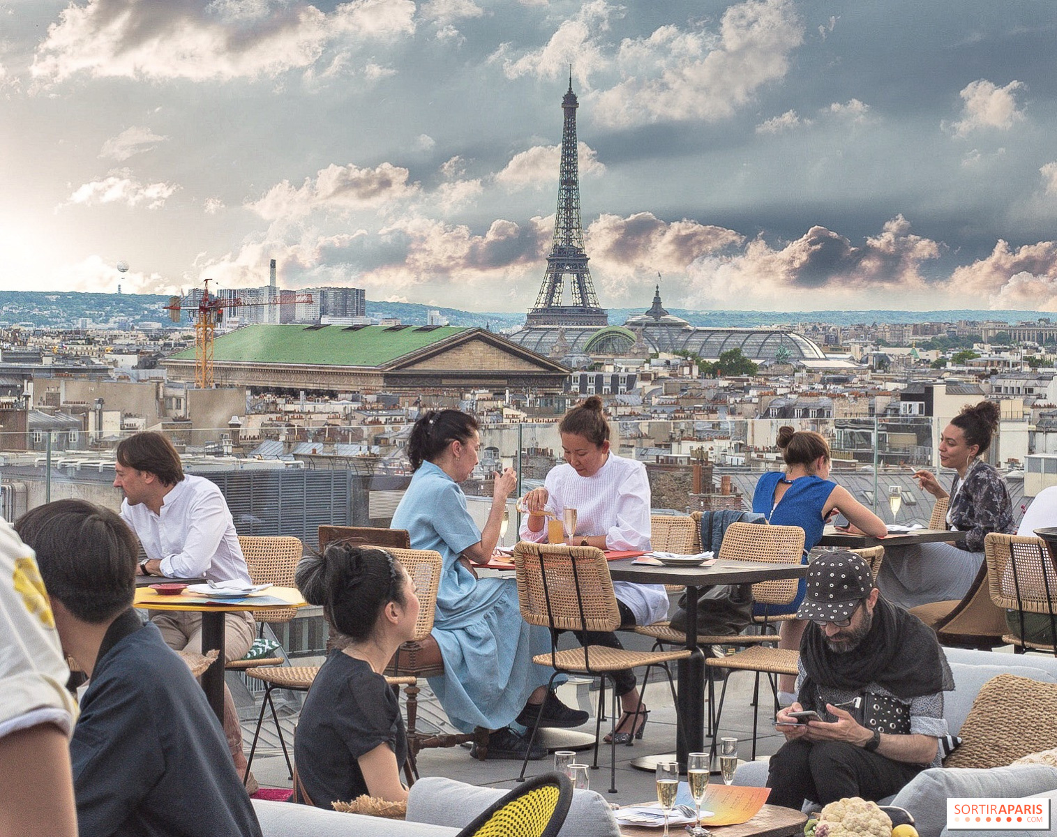 Créatures le restaurant en rooftop revient sur la terrasse des