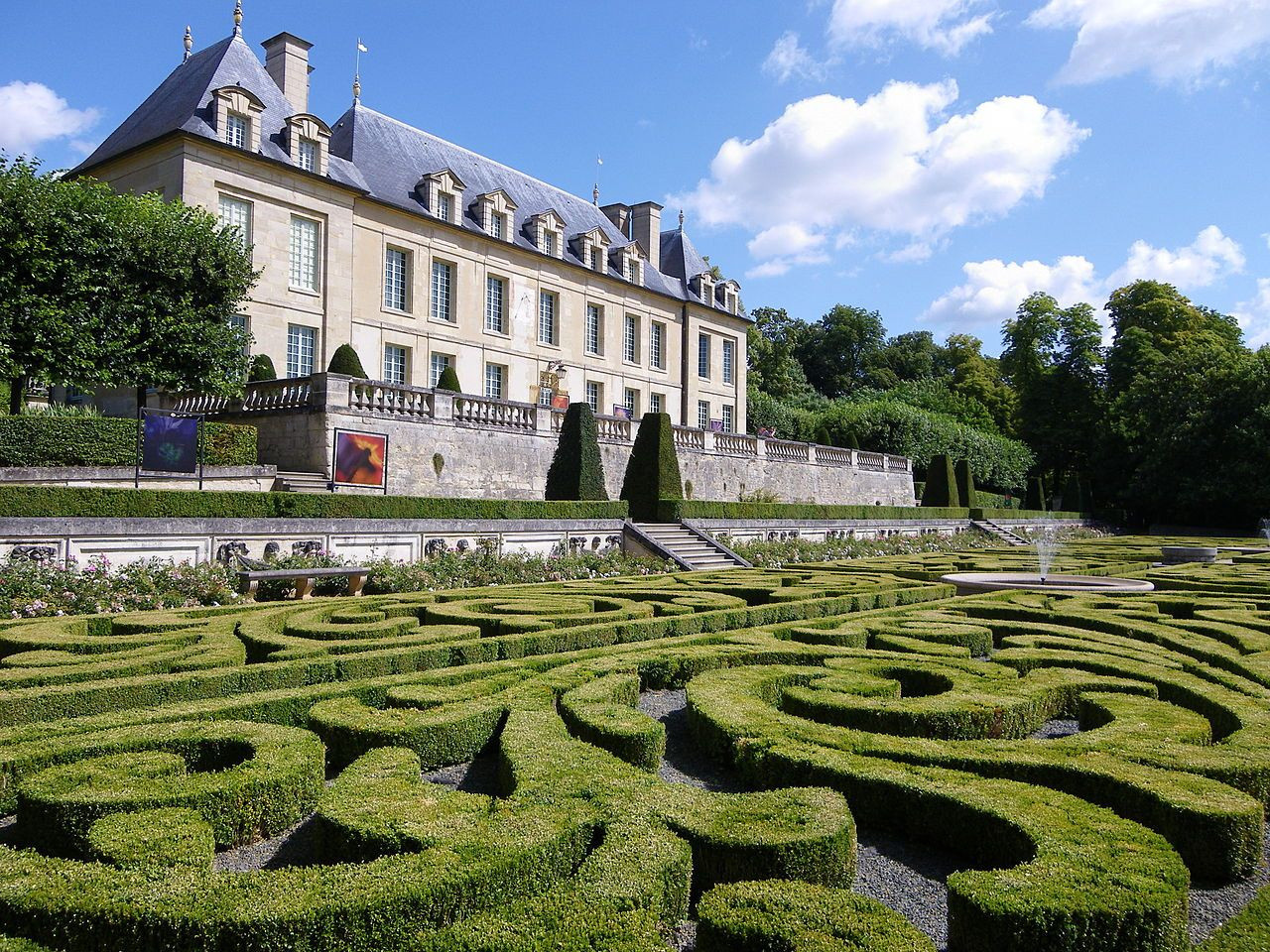 Les jardins du château d'Auvers-sur-Oise rouvrent leurs portes