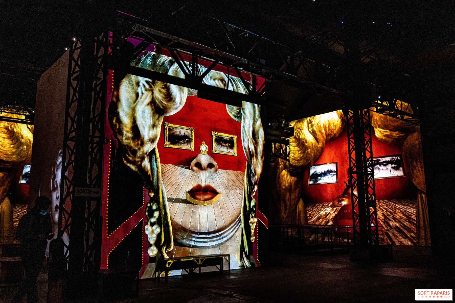 Dali L Enigme Sans Fin The Exhibition Is Up By Night Too At The Atelier Des Lumieres Sortiraparis Com