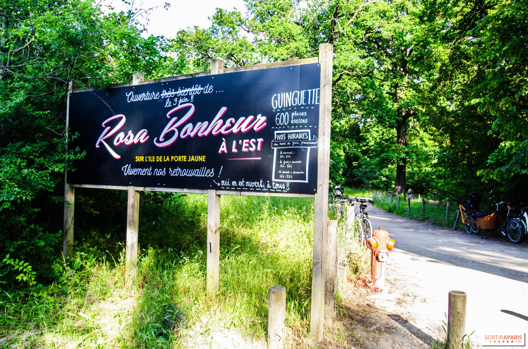 Rosa A L Est Porte Jaune Une Nouvelle Guinguette A Decouvrir Au Bois De Vincennes Sortiraparis Com