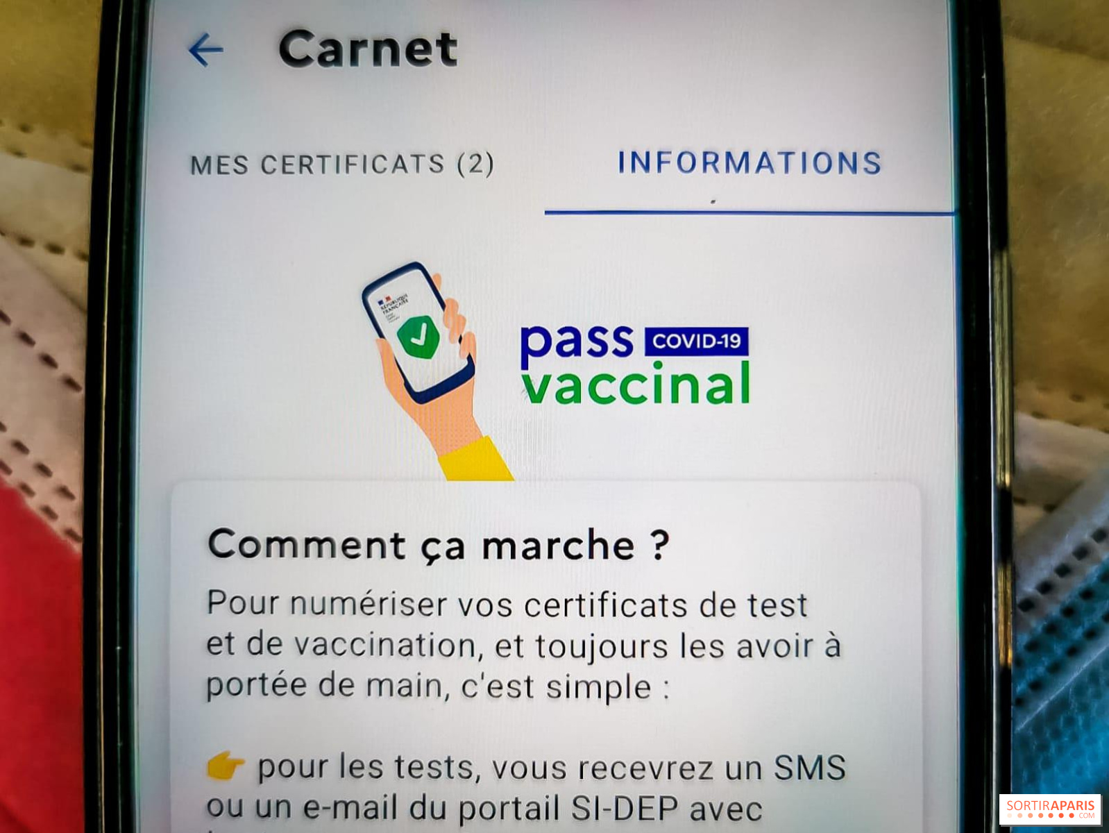 sms date de validité expirée