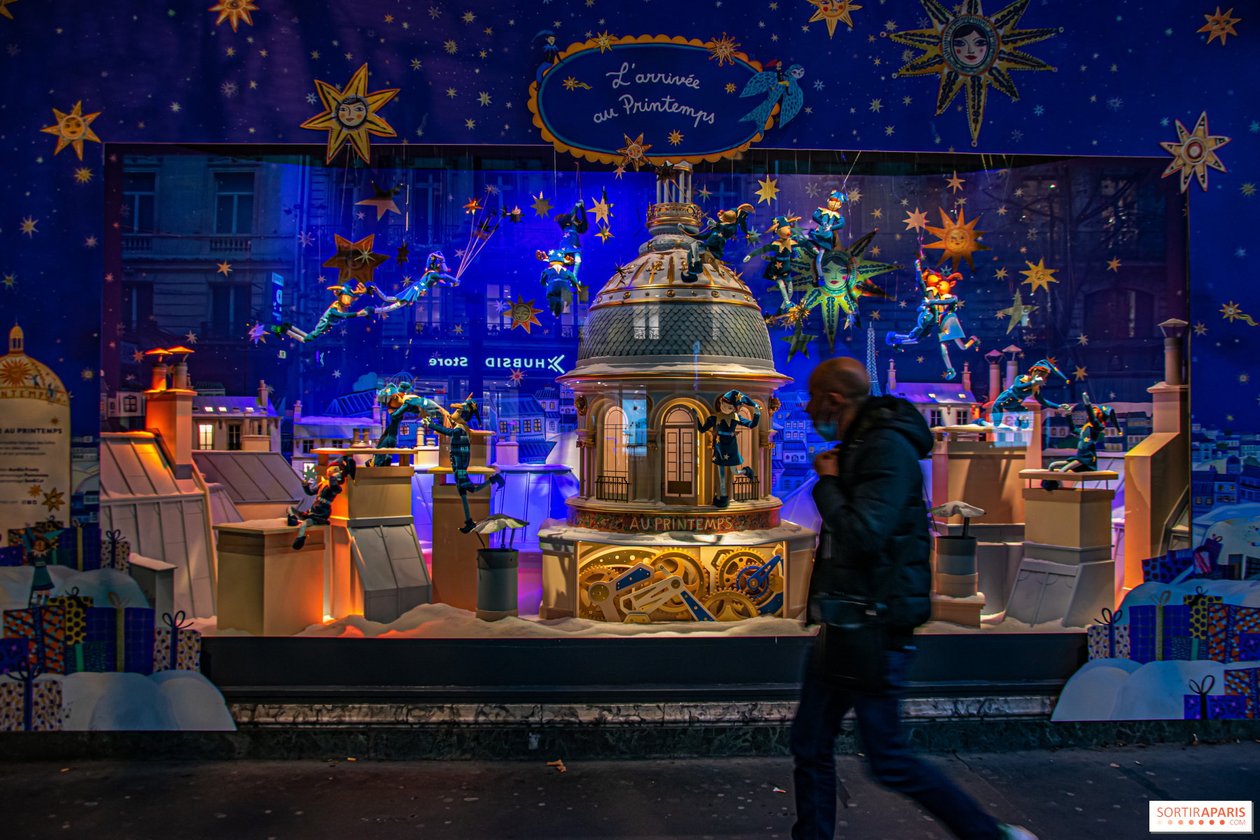 Printemps Paris Christmas Windows 2022 Printemps Haussmann's Christmas Windows Are Up: Pictures And Video -  Sortiraparis.com