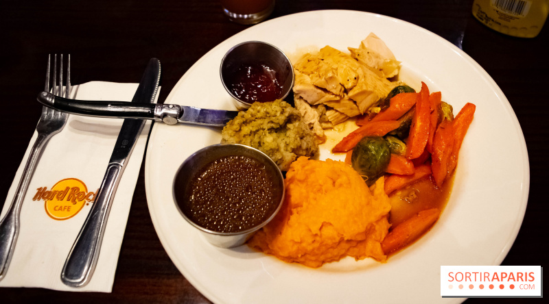 Un menu pour Thanksgiving 2020 du Hard Rock Cafe en livraison et &agrave; emporter